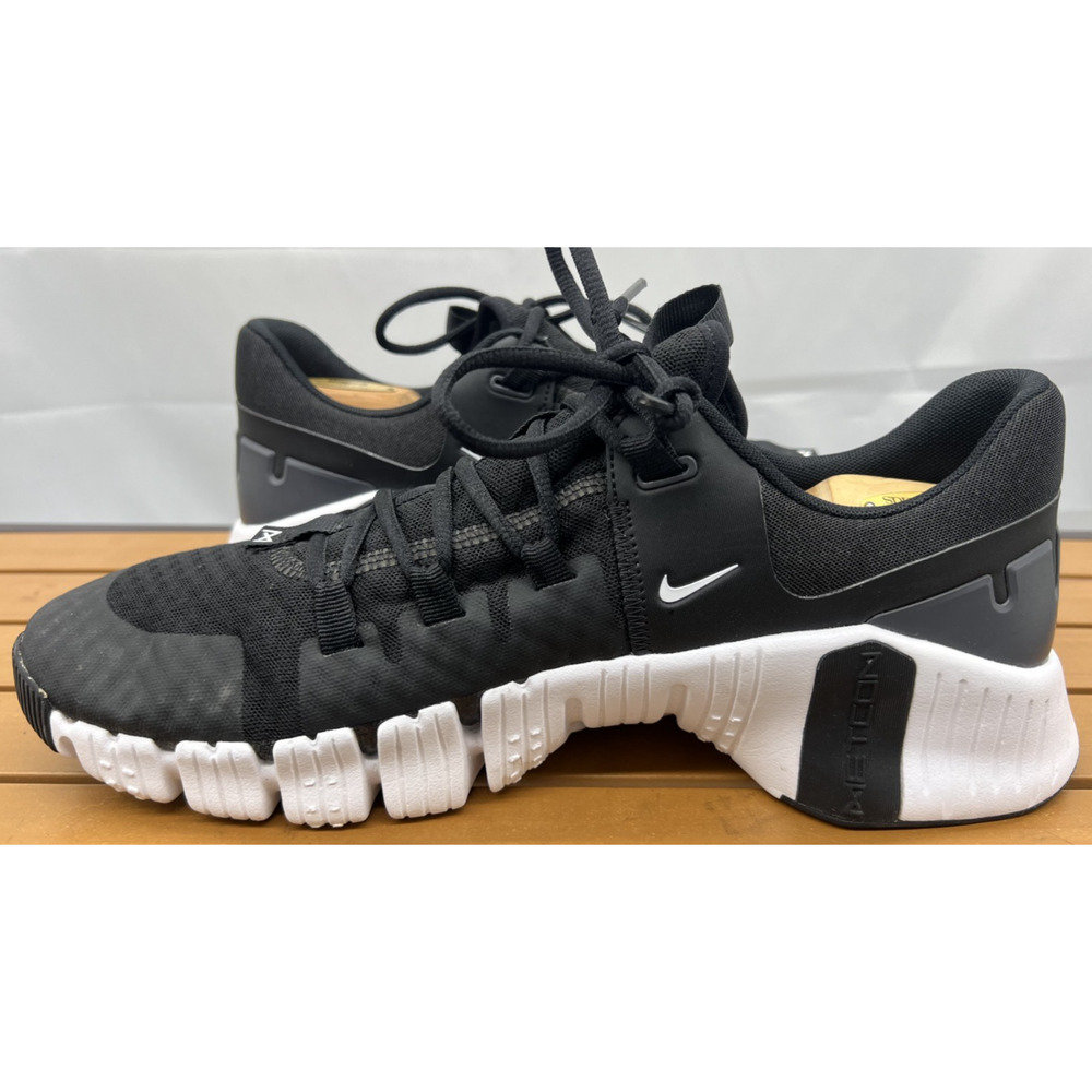 Nike Free Metcon 5 Black White DV3949-001 Mens CrossFit Gym Size 12 - Picture 8 of 12